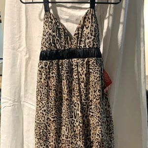 Brand new leopard print dress